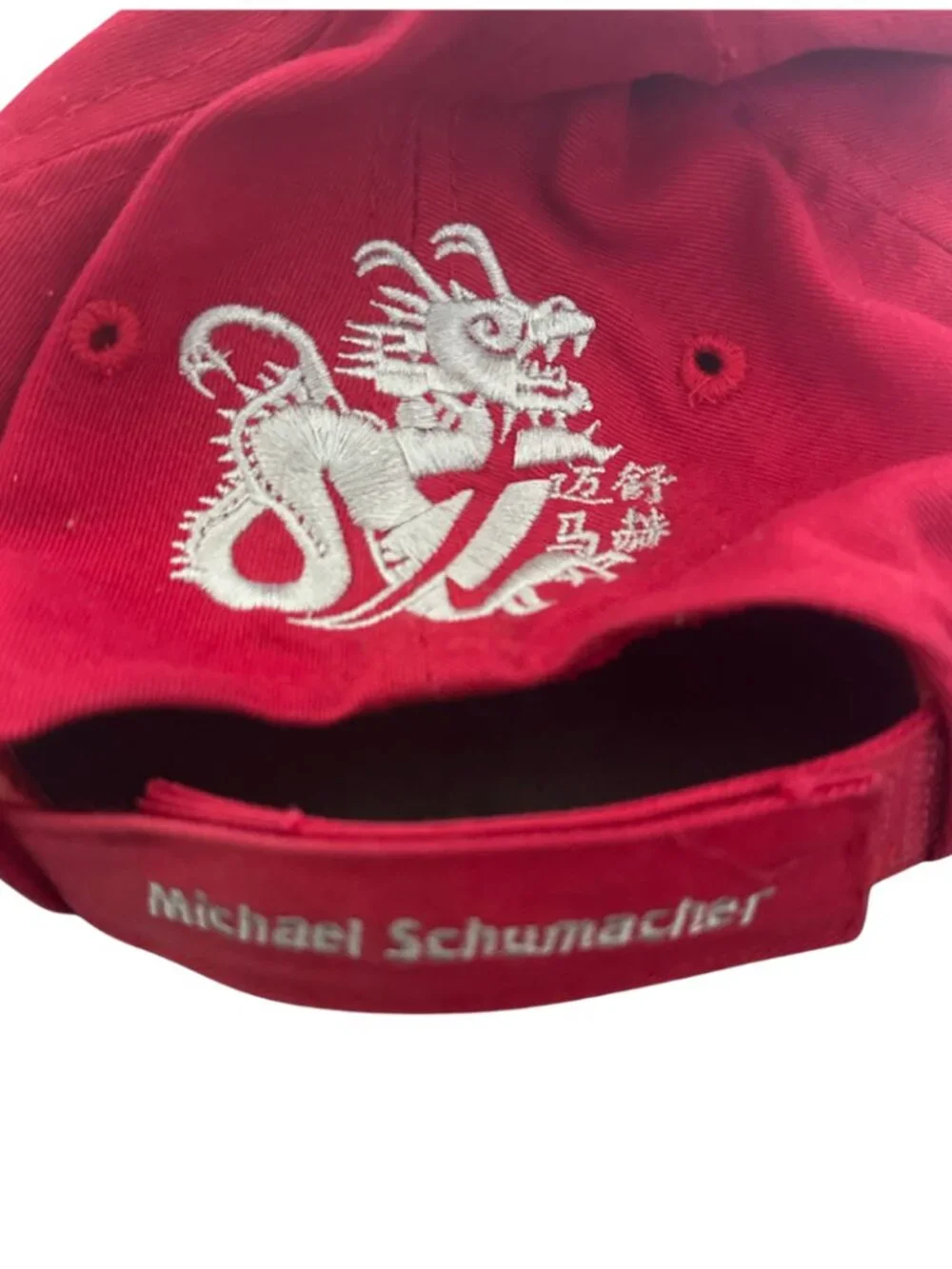 Vintage Michael Schumacher Ferrari 7x Formula 1 World Champion Hat